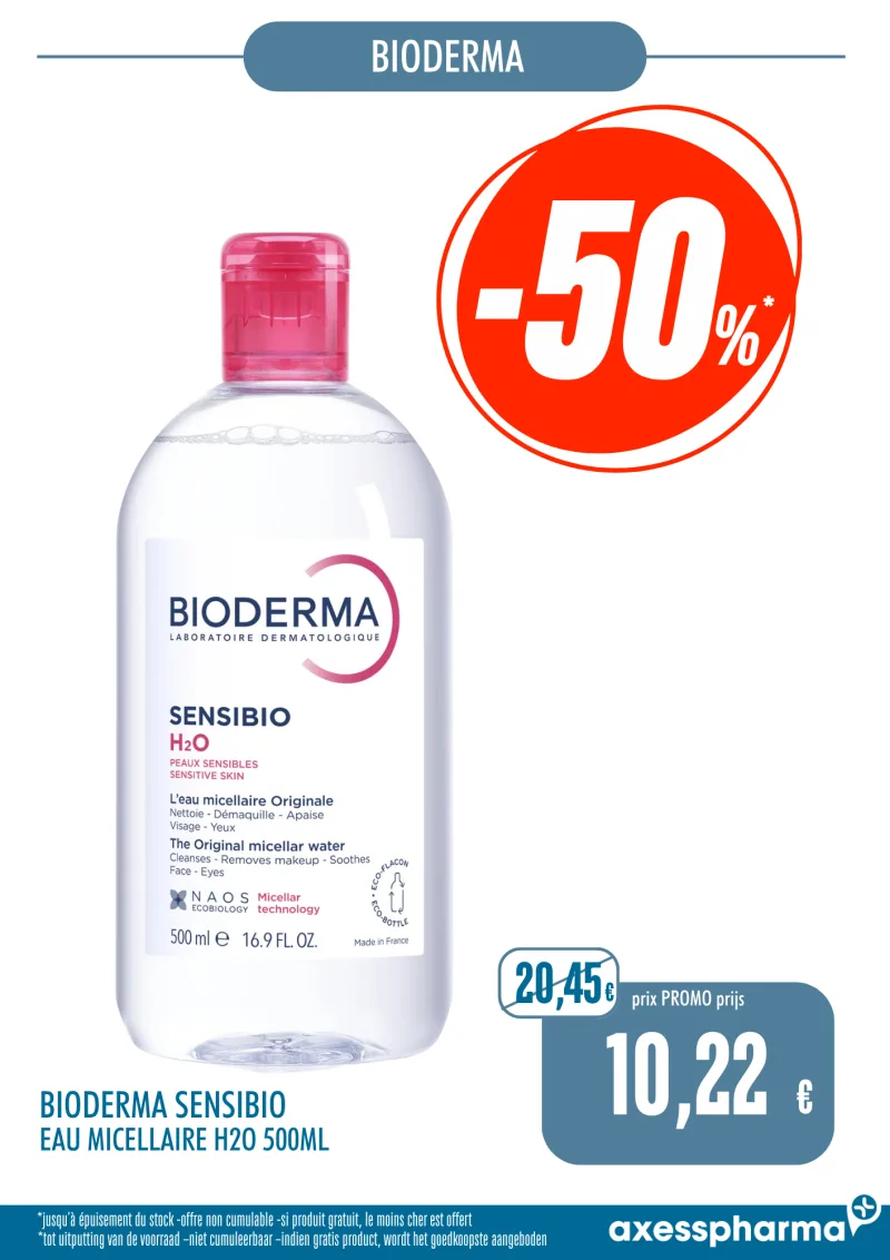 Sensibio H2O Eau Micellaire 500ml